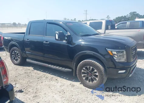 2023 Nissan Titan Pro-4X 4X4 from USA, damaged, VIN 1N6AA1ED1PN117535